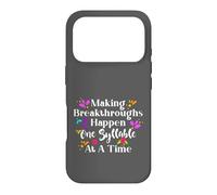 Custodia per iPhone 17 Pro Making Breakthroughs One Syllable At A Time Speech Therapy