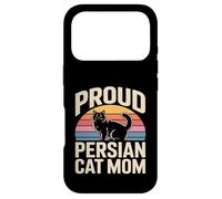 Custodia per iPhone 17 Pro Mamma gatta persiana orgogliosa retrò