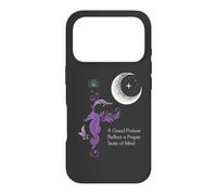 Custodia per iPhone 17 Pro Mandala yoga Meditazioni Cavalluccio marino luna grafica
