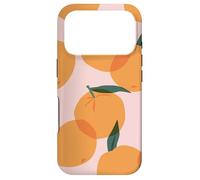 Custodia per iPhone 17 Pro Mandarini minimalisti con motivo di frutta mandarini arancioni