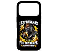 Custodia per iPhone 17 Pro Mangio banane per la forma, non il gusto umorismo per adulti Meme