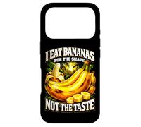 Custodia per iPhone 17 Pro Mangio banane per la forma, non il gusto umorismo per adulti Meme