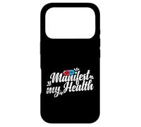 Custodia per iPhone 17 Pro Manifest my Health Placebo Citazione