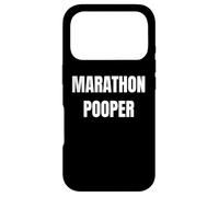 Custodia per iPhone 17 Pro Marathon Pooper Champion Funny Award Tees and Mugs Dad Jokes