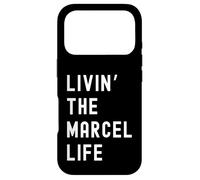 Custodia per iPhone 17 Pro Marcel che vive la vita di Marcel Nome Divertente