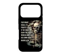 Custodia per iPhone 17 Pro Mark 8:36 What Shall it Profit - Eternity Verse Warning