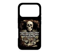 Custodia per iPhone 17 Pro Mark 8:36 What Shall it Profit - Eternity Verse Warning