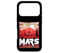 Custodia per iPhone 17 Pro Mars National Park Vintage Sci-Fi Martian Exploration Space