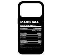 Custodia per iPhone 17 Pro Marshall Dichiarazione Nutrizionale Nome Divertente