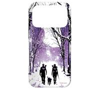 Custodia per iPhone 17 Pro Marvel Hawkeye Paesaggio innevato