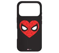 Custodia per iPhone 17 Pro Marvel Spider-Man - Maschera a forma di cuore per San Valentino