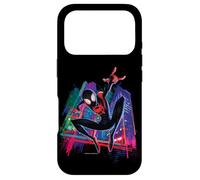 Custodia per iPhone 17 Pro Marvel Spider-Man Miles Morales La città dei graffiti