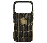 Custodia per iPhone 17 Pro Marvel Spider-Man No Way Home Abito nero e oro
