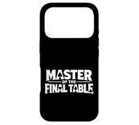 Custodia per iPhone 17 Pro Master of the Final Table Funny Skilled Poker Player Quotes