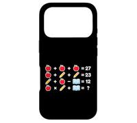 Custodia per iPhone 17 Pro Matematica Puzzle Algebra Equazione Geometria Risoluzione Problemi Risolutore