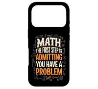 Custodia per iPhone 17 Pro Math The First Step Is Admitting You Have A Problem Algebra