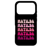 Custodia per iPhone 17 Pro Matilda Retro Stack Design
