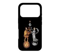 Custodia per iPhone 17 Pro Matrimonio alchemico di Re/Regina Sole & Luna