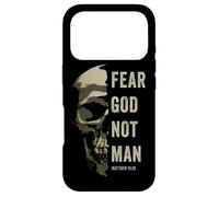 Custodia per iPhone 17 Pro Matthew 10:2 Fear God Not Man - Christian Faith Bible Gospel