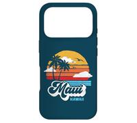 Custodia per iPhone 17 Pro Maui Beach Hawaii Vintage Surf Throwback 80s Graphic