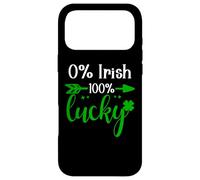 Custodia per iPhone 17 Pro Max 0% Irish 100% Lucky St Patricks Funny Kiss Me Im Irish Ish