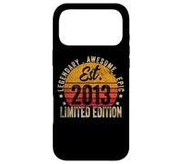 Custodia per iPhone 17 Pro Max 10th Birthday Vintage 10 Year Old Est 2013 Limited Edition