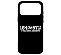 Custodia per iPhone 17 Pro Max 18436572 Se Conosci 18436572 Ordine di sparo Big Block V8 Car