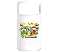 Custodia per iPhone 17 Pro Max 19 ° problema buche, Fairway a Bar Golf Cart Beer Crew Indietro 9