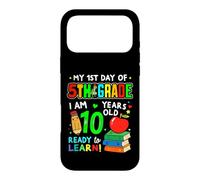 Custodia per iPhone 17 Pro Max 1st Day of 5th Grade 10 Years Old First Day of Fifth Grade