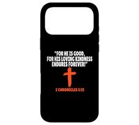 Custodia per iPhone 17 Pro Max 2 Cronache 5:13 Versetti della Bibbia Scrittura