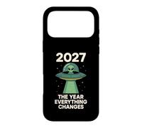 Custodia per iPhone 17 Pro Max 2027 L'anno tutto cambia