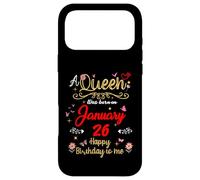 Custodia per iPhone 17 Pro Max 26 gennaio Compleanno Una regina è nata il 26 gennaio