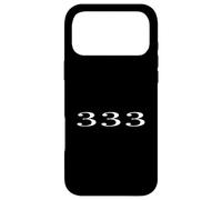 Custodia per iPhone 17 Pro Max 333 Angel Number Design - Maestri Ascesi con te