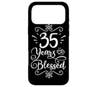 Custodia per iPhone 17 Pro Max 35° Compleanno 35 Anni Beati Religiosi Inspirational