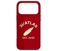 Custodia per iPhone 17 Pro Max 3I/Atlas Interstellar Astronomer Comet UFO Sonda Aliena Rosso