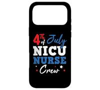 Custodia per iPhone 17 Pro Max 4th of July NICU Nurse Crew America Indepedence Day
