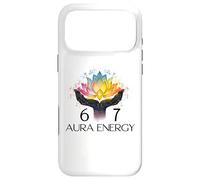 Custodia per iPhone 17 Pro Max 6 7 Aura Energy at 67 Aura Level 67% Six Seven Meme Funny 67