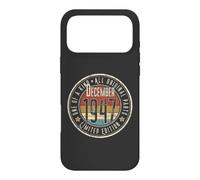 Custodia per iPhone 17 Pro Max 79° Compleanno Vintage Dicembre 1947 Retro Edizione Limitata