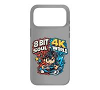 Custodia per iPhone 17 Pro Max 8 Bit Soul in 4K World Retro Gamer Collective Studio