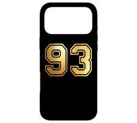 Custodia per iPhone 17 Pro Max 93 Numero Novantatre Team Sports Graphic Varsity Matching