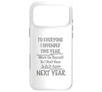 Custodia per iPhone 17 Pro Max A tutti quelli che ho offeso