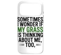 Custodia per iPhone 17 Pro Max A Volte Mi Chiedo Se Erba Stia Pensando Troppo