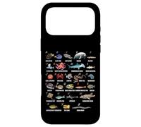 Custodia per iPhone 17 Pro Max A-Z Ocean Life Alfabeto Creature Marine Esplorazione