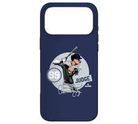 Custodia per iPhone 17 Pro Max Aaron Judge | New York Y | Giocatori di baseball MLB | MLBJUD3002