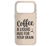 Custodia per iPhone 17 Pro Max Abbigliamento Energy Boost per gli amanti del caffè - Un abbraccio per il tuo cervello