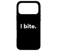 Custodia per iPhone 17 Pro Max Abbigliamento introverso divertente I Bite Simple
