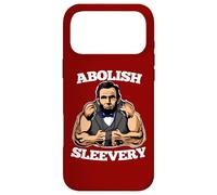 Custodia per iPhone 17 Pro Max Abraham Lincoln Abolish the Sleevery