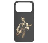 Custodia per iPhone 17 Pro Max Abraham Lincoln Chitarra Retro Vintage Musica Storia