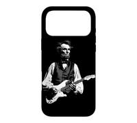 Custodia per iPhone 17 Pro Max Abraham Lincoln Suonare Chitarra Elettrica Vintage Rock