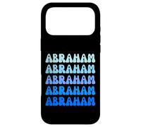 Custodia per iPhone 17 Pro Max Abraham Retro Name Stack Design